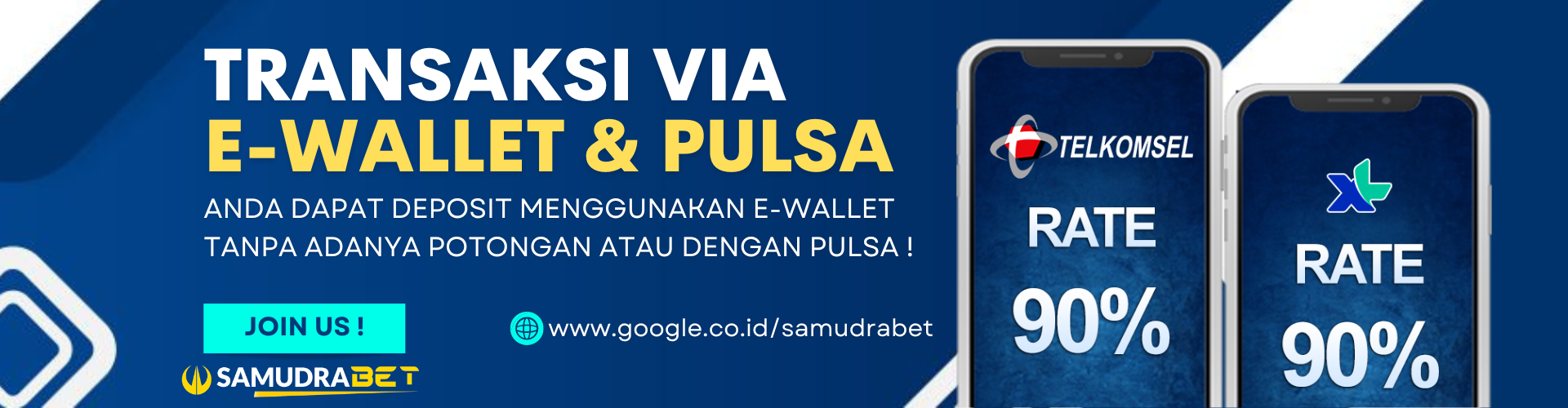 DEPOSIT E-WALLET DAN PULSA SAMUDRABET